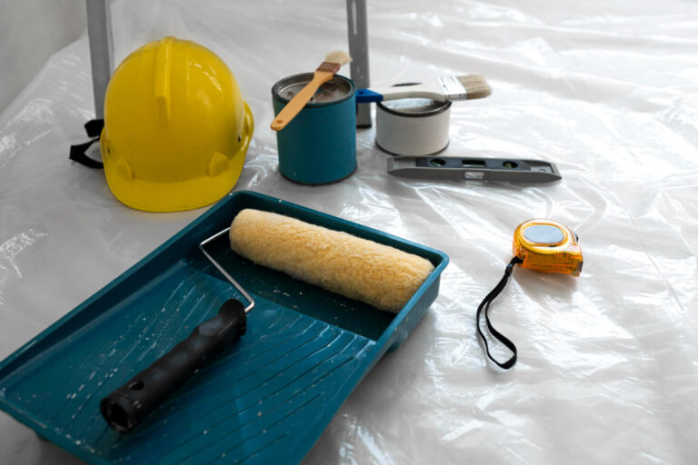 Safety tools for painting work